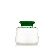 EZLabpure™ Media Bottle PETG, 500 mL, GL45 Closed VersaCap, Sterile