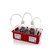 Vactrap™ G, 2L + 2L, Glass Bottles, Red Bin, GL45 Cap w/1/4" ID Tubing, 1/EA