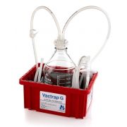 Vactrap™ G, 2L, Glass Bottle, Red Bin, GL45 Cap w/1/4" ID Tubing, 1/EA