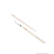 Borosil® Pipettes, Measuring (Mohr), Class A, 1.0mL x 0.01mL, Batch Cert, 10/CS