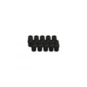 EZwaste Replacement Fittings, 1/4" MNPT, Straight, PK