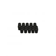 EZwaste Replacement Fittings, 1/4" MNPT, Straight, PK