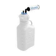 EZwaste System, 5L, HDPE, 83mm Cap, 6x 1/8" OD Tubing, 1/4" & 3/8" HB & Filter REV A, 1/EA