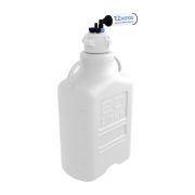 EZwaste System, 20L, HDPE, 83mm Cap, 4x 1/8", 3x 1/4" OD Tubing, 1 HB & Filter, 1/EA