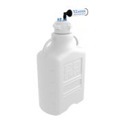 EZwaste System, 20L, HDPE, 83mm Cap, 6x 1/8'' OD Tubing & Filter, 1/EA