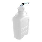 EZwaste XL System, 40L, HDPE, 120mm Cap, 6x 1/8" OD Tubing , 1 HB & Filter, 1/EA