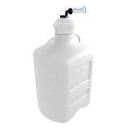 EZwaste XL System, 75L, HDPE, 120mm Cap, 4x 1/8", 4x 1/4" OD Tubing & Filter, 1/EA