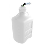 EZwaste XL System, 75L, HDPE, 120mm Cap, 4x 1/16", 3x 1/4" OD Tubing & Filter, 1/EA