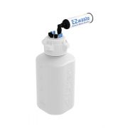 EZwaste System, 4L, HDPE, 83mm Cap, 4x 1/8", 3x 1/4" OD Tubing & Filter, 1/EA
