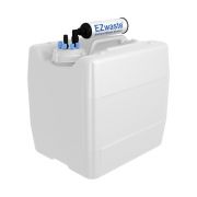 EZwaste System, UN/DOT, 13.5L, HDPE, S-70 Cap, 6x 1/8" OD Tubing, 1 HB & Filter, 1/EA