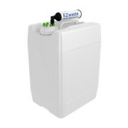 EZwaste System, UN/DOT, 20L, HDPE, S-70 Cap, 6x 1/16" OD Tubing & Filter, 1/EA