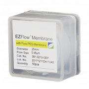 EZFlow Membrane Disc Filter, PES, 0.45µm, 25mm, Non-Sterile, PK