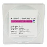 EZFlow®  Membrane Disc Filter, 0.22µm Hydrophobic PTFE, 90mm, PK