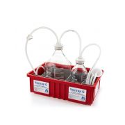 Vactrap™ G, 3L + 1L, Glass Bottles, Red Bin, GL45 Cap w/1/4" ID Tubing, 1/EA