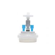 PUREGRIP® Universal HPLC Solvent Reservoir, VersaCap® GL45 Assembly, 2 x Ports- OD Tube-3.2 mm (1/8") & 1.6 mm (1/16"), 1/EA