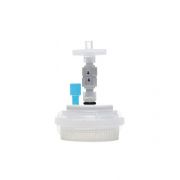 PUREGRIP® Universal HPLC Solvent Reservoir, VersaCap® GL45 Assembly, 1 x Ports- OD Tube-3.2 mm (1/8") & 1.6 mm (1/16"), 1/EA