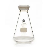PUREGRIP® Glass Flasks, Erlenmeyer, Clear, GL45 VersaCap®, 500mL, 10/CS