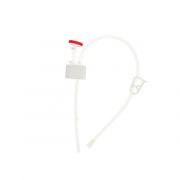 EZBio, Single Use Cap Assembly, 38-430 VersaCap, PP, Vented w/ Tube for 500mL Bottle, 20/PK