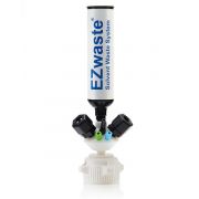 EZWaste® HPLC VersaCap® 53mm Solvent Waste Cap Assembly W/ Exhaust Filter, 4 X Ports OD Tube-3.2 mm (1/8") & 1.6 mm (1/16"), 2 X Ports OD Tube 6.4mm (1/4"), 1/EA