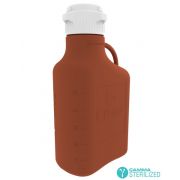 5L (1 GAL) Amber HDPE Carboy with VersaCap® 83mm, Double Bagged, Gamma Sterilized, 1/EA