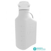 5L (1 GAL) HDPE Carboy with VersaCap® 83mm, Double Bagged, Gamma Sterilized , 1/EA
