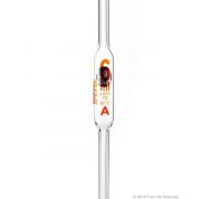 Borosil® Pipettes, Volumetric, Class A, 1.5mL, Batch Cert, 10/CS