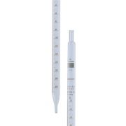 Borosil® Pipettes, Serological, Class A, 1mL x 0.01mL, Batch Cert, 10/CS