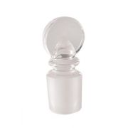 Borosil® Stoppers, Glass, Clear, Pennyhead, Solid, 19/26, 20/CS