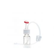 EZBio®, Single-Use Bottle Assembly, 60mL, 38-430 VersaCap, PETG, Vented w/ DipTube, 10/cs