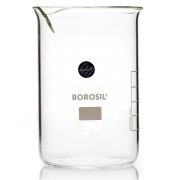Borosil® Tall Form Beaker with Spout 1000mL, 20/CS