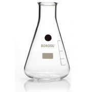 Borosil® Erlenmeyer Conical Flasks Narrow Mouth I/C Joint 100mL, 10/CS