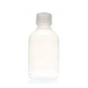 EZBio® Pure PFA Bottle, 1000mL, Closed 45mm Cap, Natural, Sterilized, 1/EA