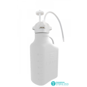 EZBio® Single Use Carboy Assembly, 20L,  HDPE, VersaCap® 83B, TPE Tubing w/ Dip Tube, Sterilized, 1/EA