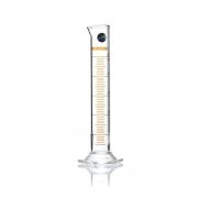 Borosil® Graduated Measuring Cylinder Pour Out Single Metric ASTM 2000mL Individual Certificate, TC, 4/CS
