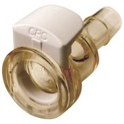 EZBio® MPC Connector, Female MPC to 1/4" HB, Non-Valved, PC, PK