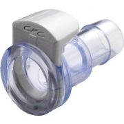 EZBio® MPC Connector, Female MPC to 3/8" HB, PS, Non-Valved, PK
