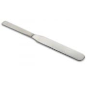 EZBio Stainless Steel Spatula, 304 SS, Steel Handle, 100mm, 1/EA