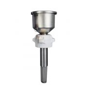 EZwaste, Safety Funnel, 83mm, Stainless Steel, 1/EA
