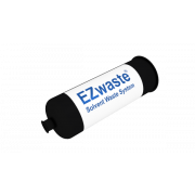 EZWaste®, Filter, Exhaust, Large, 1/4" NPT Female Port, HDPE; each.