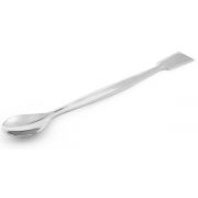 EZBio Stainless Steel Spoon Spatula, 304 SS, Steel Handle, 120mm, 1/EA