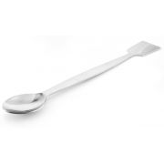 EZBio Stainless Steel Spoon Spatula, 304 SS, Steel Handle, 300mm, 1/EA