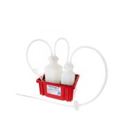 VacTrap, 2L + 1L, PP, Red Bin, 1/4" ID Tubing, 1/EA