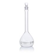 Flask, Volumetric , Globe Glass, 250mL, Class B, To Contain (TC), ASTME288, 6/Box