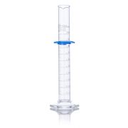 Cylinder, Graduated, Globe Glass, 100mL, Class B, To Deliver (TD), Dual Grads, ASTM E1272, 4/Box