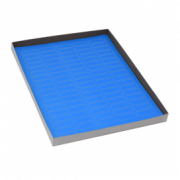 Label Sheets, Cryo, 33x13mm, for 1.5-2mL Tubes, 20 Sheets, 85 Labels per Sheet, Blue