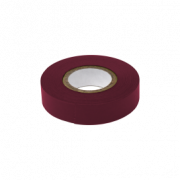 Labeling Tape, 1/2" x 500" per Roll, 6 Rolls/Box, Maroon