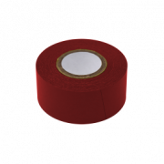 Labeling Tape, 1" x 500" per Roll, 3 Rolls/Box, Dark Red