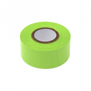 Labeling Tape, 1" x 500" per Roll, 3 Rolls/Box, Lime