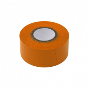 Labeling Tape, 1" x 500" per Roll, 3 Rolls/Box, Orange
