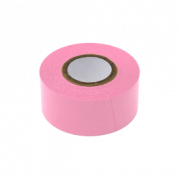 Labeling Tape, 1" x 500" per Roll, 3 Rolls/Box, Pink